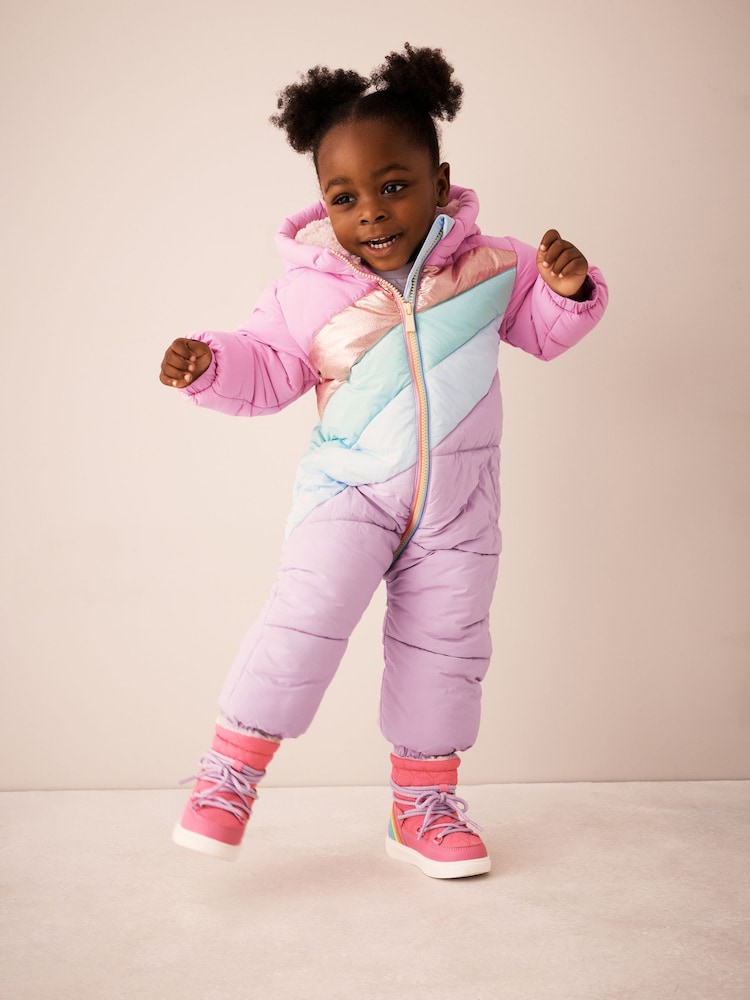 Little Bird by Jools Oliver Showerproof Snowsuit - Image 1 de 9 Little Bird by Jools Oliver Showerproof Snowsuit - Image 1 de 9