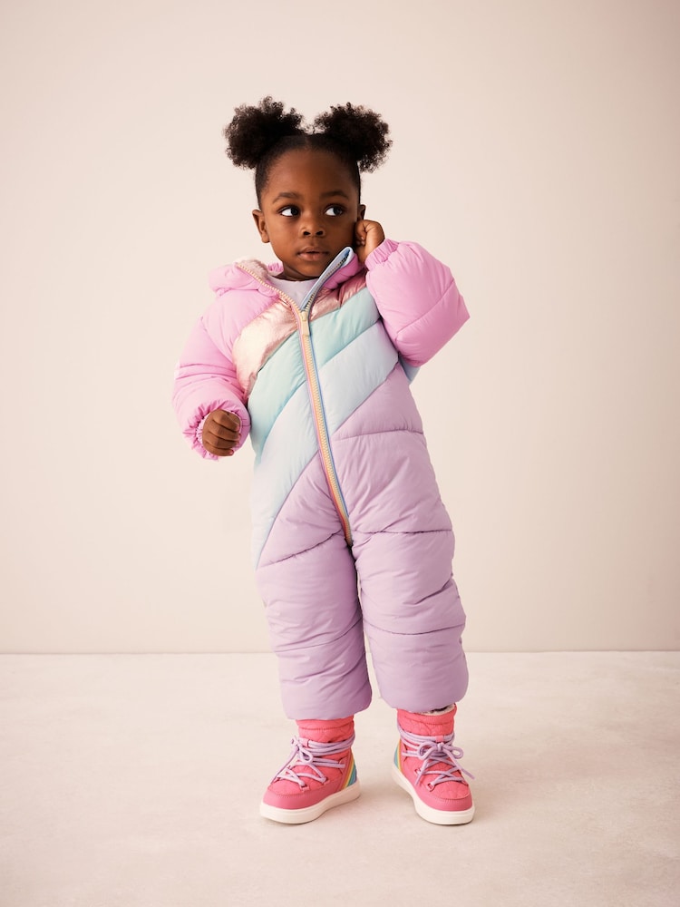 Little Bird by Jools Oliver Showerproof Snowsuit - Image 2 de 9 Little Bird by Jools Oliver Showerproof Snowsuit - Image 2 de 9