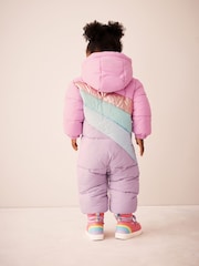 Little Bird by Jools Oliver Showerproof Snowsuit - Image 4 de 9