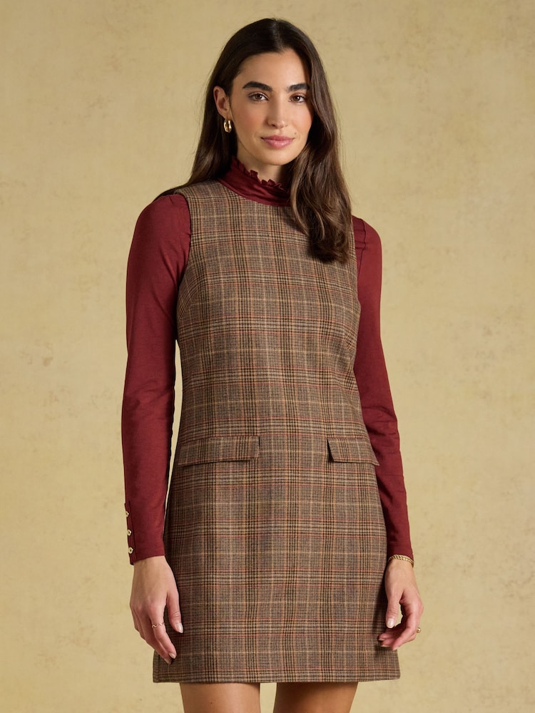 Joules Edwina Tweed Shift Dress - Billede 1 af 8