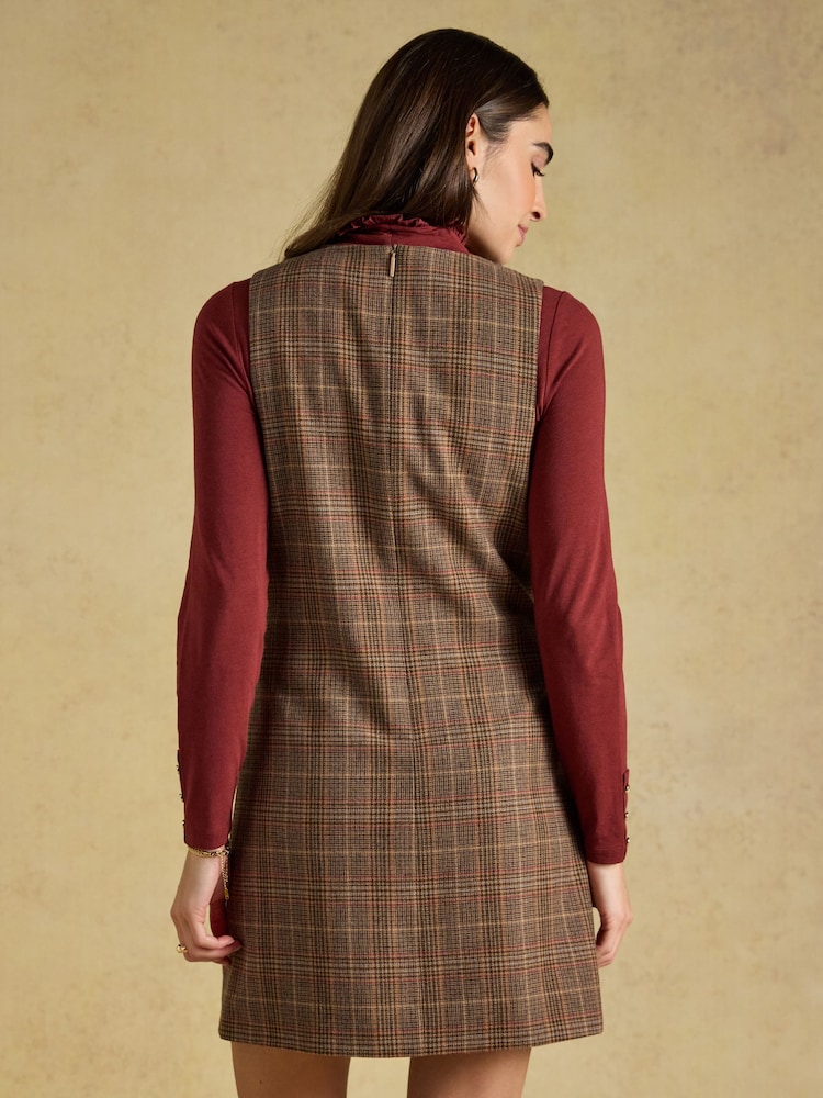Joules Edwina Tweed Shift Dress - Billede 2 af 8