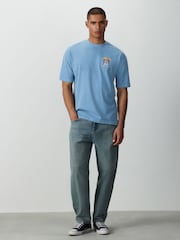 Blue Space Jam Regular Fit Graphic Print Film T-Shirt - Image 2 of 8