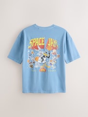 Blue Space Jam Regular Fit Graphic Print Film T-Shirt - Image 6 of 8