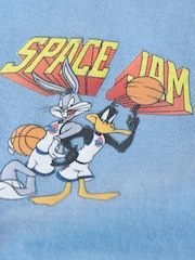 Blue Space Jam Regular Fit Graphic Print Film T-Shirt - Image 7 of 8