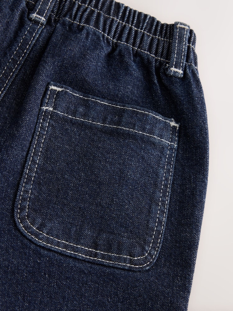 Rinse Wash Wide Fit Jeans (3mths-7yrs) - Image 4 of 4 Rinse Wash Wide Fit Jeans (3mths-7yrs) - Image 4 of 4