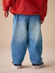Mid Blue Denim Barrel Jeans (3mths-7yrs) - Image 3 of 9