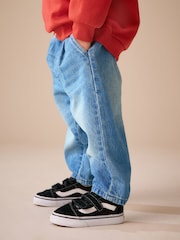Mid Blue Denim Barrel Jeans (3mths-7yrs) - Image 4 of 9