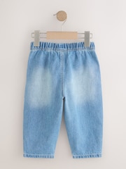 Mid Blue Denim Barrel Jeans (3mths-7yrs) - Image 7 of 9
