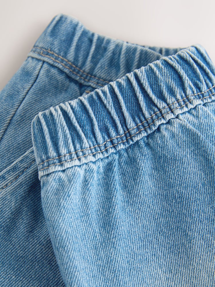 Mid Blue Denim Barrel Jeans (3mths-7yrs) - Image 9 of 9 Mid Blue Denim Barrel Jeans (3mths-7yrs) - Image 9 of 9
