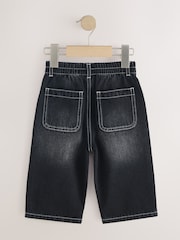 Black Denim Wide Fit Jeans (3mths-7yrs) - Image 2 of 4