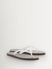 Ancient Greek Sandals Natural Saionara Jelly Leather Sole Flip Flops - Image 2 of 4