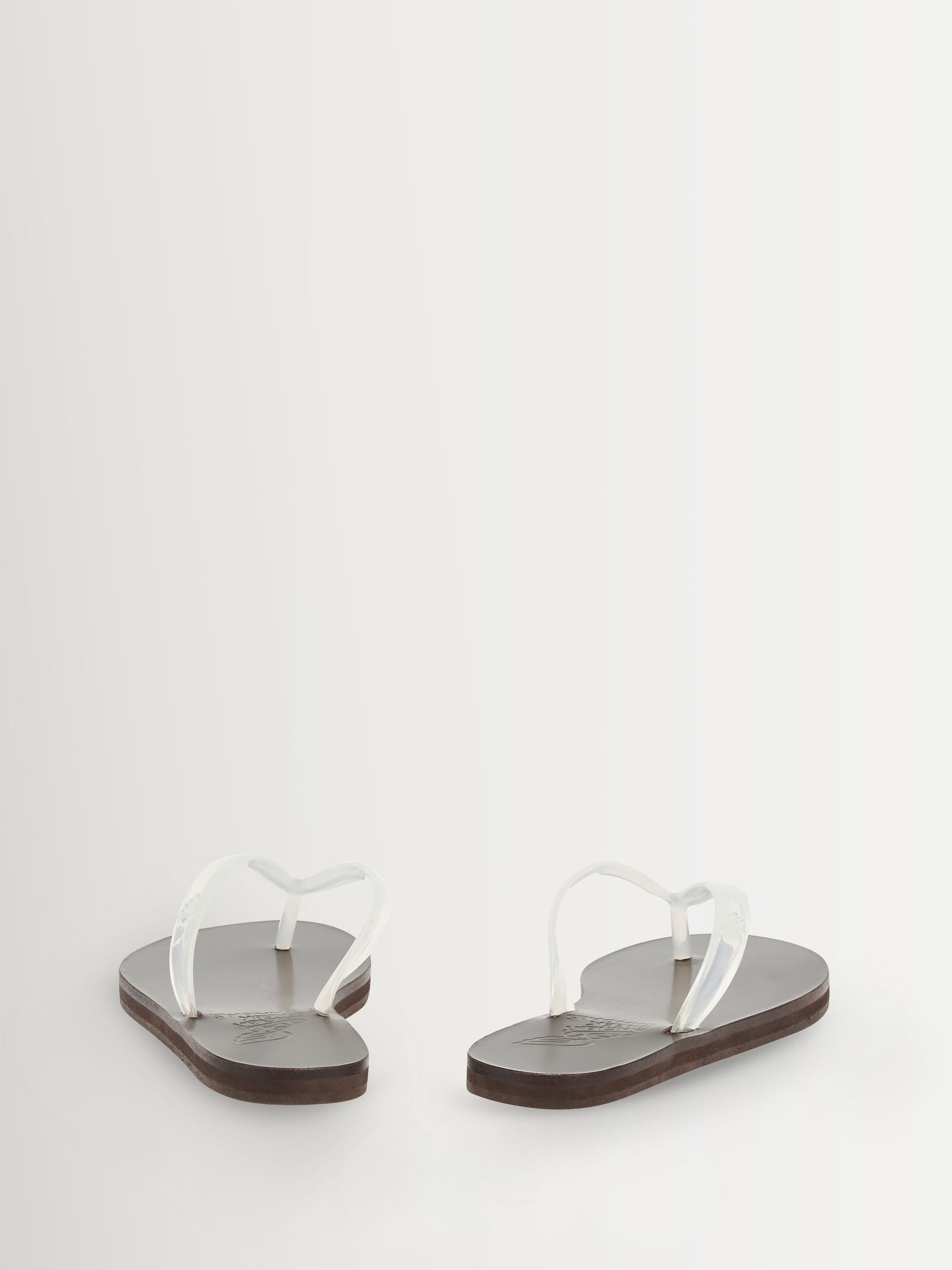 Buy Ancient Greek Sandals Natural Saionara Jelly Leather Sole Flip