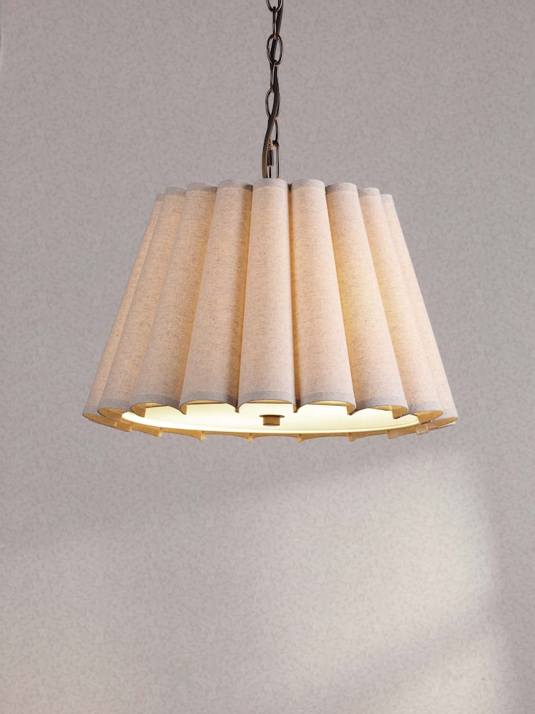 Laura Ashley Bronze Holwell 2 Light Pendant Light - Image 1 of 7 Laura Ashley Bronze Holwell 2 Light Pendant Light - Image 1 of 7