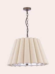 Laura Ashley Bronze Holwell 2 Light Pendant Light - Image 4 of 7