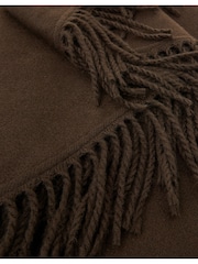 Accessorize Großer Strick-Dreiecksschal mit Quasten - Bild 3 von 3