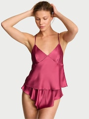 Victoria's Secret Peony Pink Cami Set - Image 1 of 2