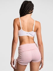 Victoria's Secret Pink Dollhouse Pink Pointelle Folover Short Pyjama Bottoms - Image 2 of 3