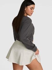 Victoria's Secret Pink Snow Heather Grey Mini Skirt - Image 2 of 2