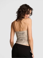 Victoria's Secret Pink Brown Leopard Cotton Tube Top - Image 2 of 2