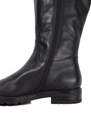 Dune London Black Wf Tayah Knee High Boots - Image 5 of 5