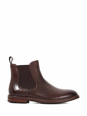 Dune London Brown Maisen Wf Chelsea Boots - Image 2 of 6