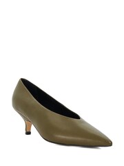 Dune London Green Audio Court Shoes - Image 3 of 6