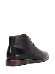 Dune London Black Millers Wide Fit Chukka Boots - Image 4 of 6