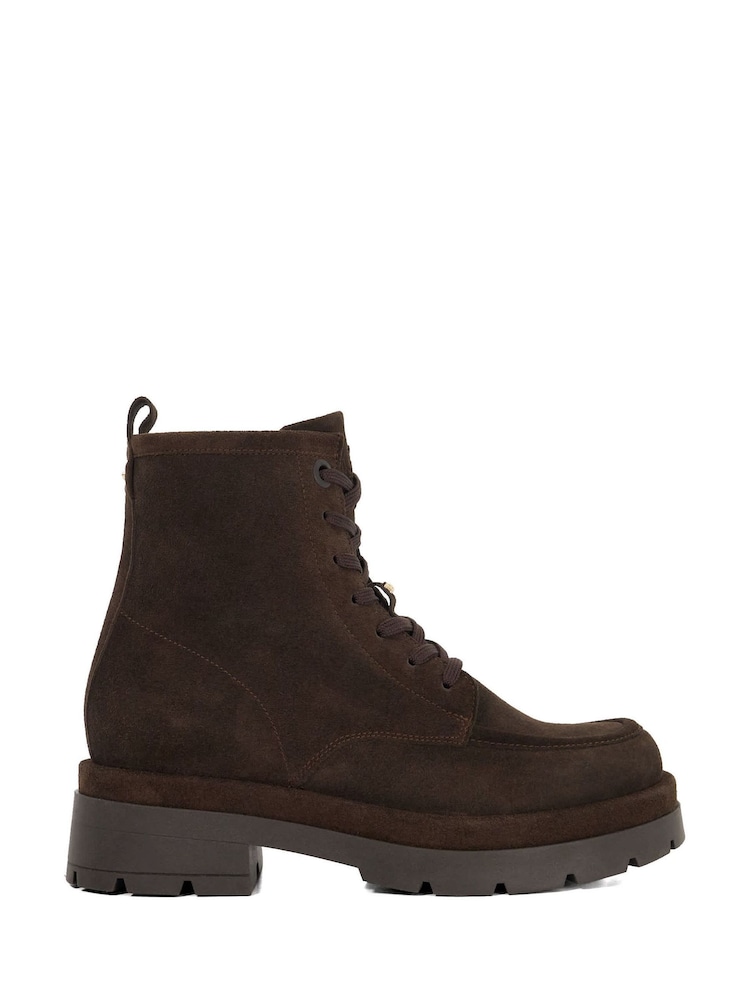 Dune London Brown Pennington Ankle Boots - Image 2 of 6 Dune London Brown Pennington Ankle Boots - Image 2 of 6