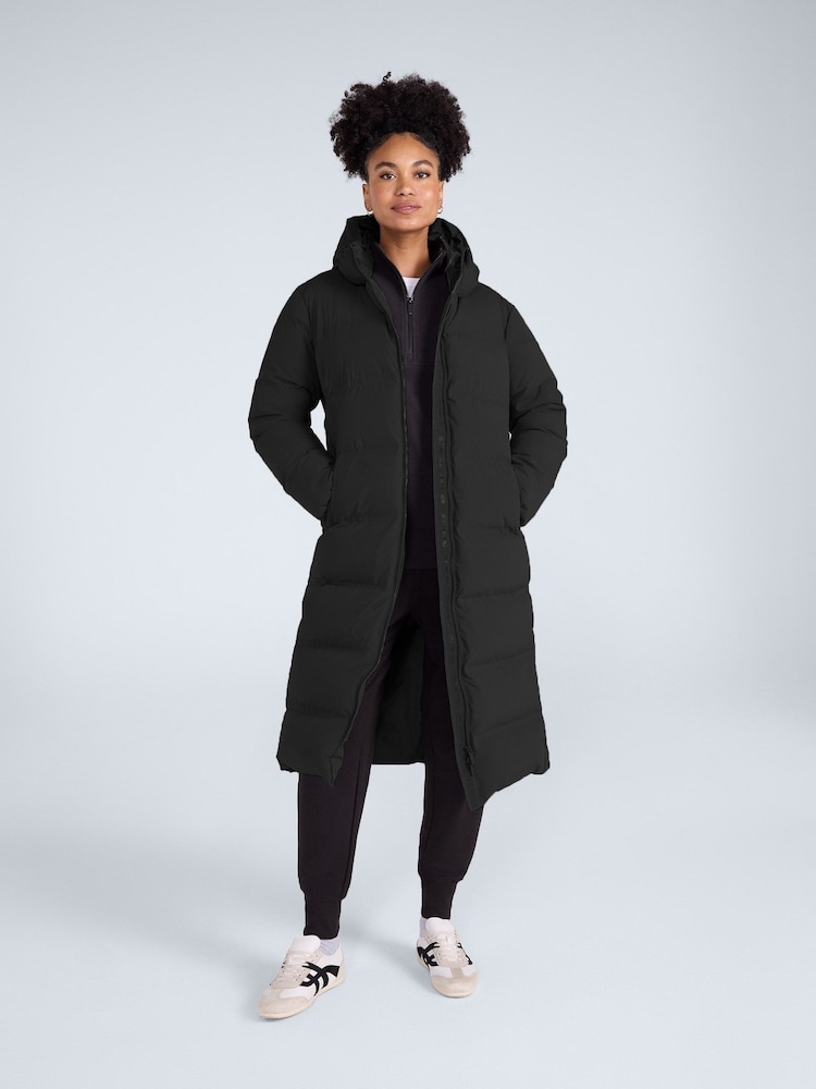 Animal Black Cosy Cloud Down Coat - Image 1 of 9 Animal Black Cosy Cloud Down Coat - Image 1 of 9