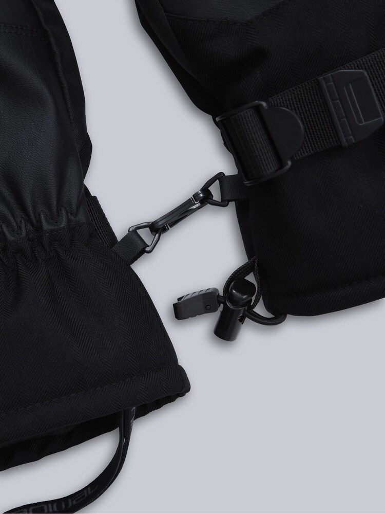 Animal Black Apres Ski Mitten Gloves - Image 5 of 5 Animal Black Apres Ski Mitten Gloves - Image 5 of 5