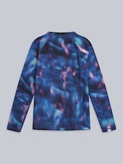Animal Purple Piste Printed  Base Layer Top - Image 2 of 3