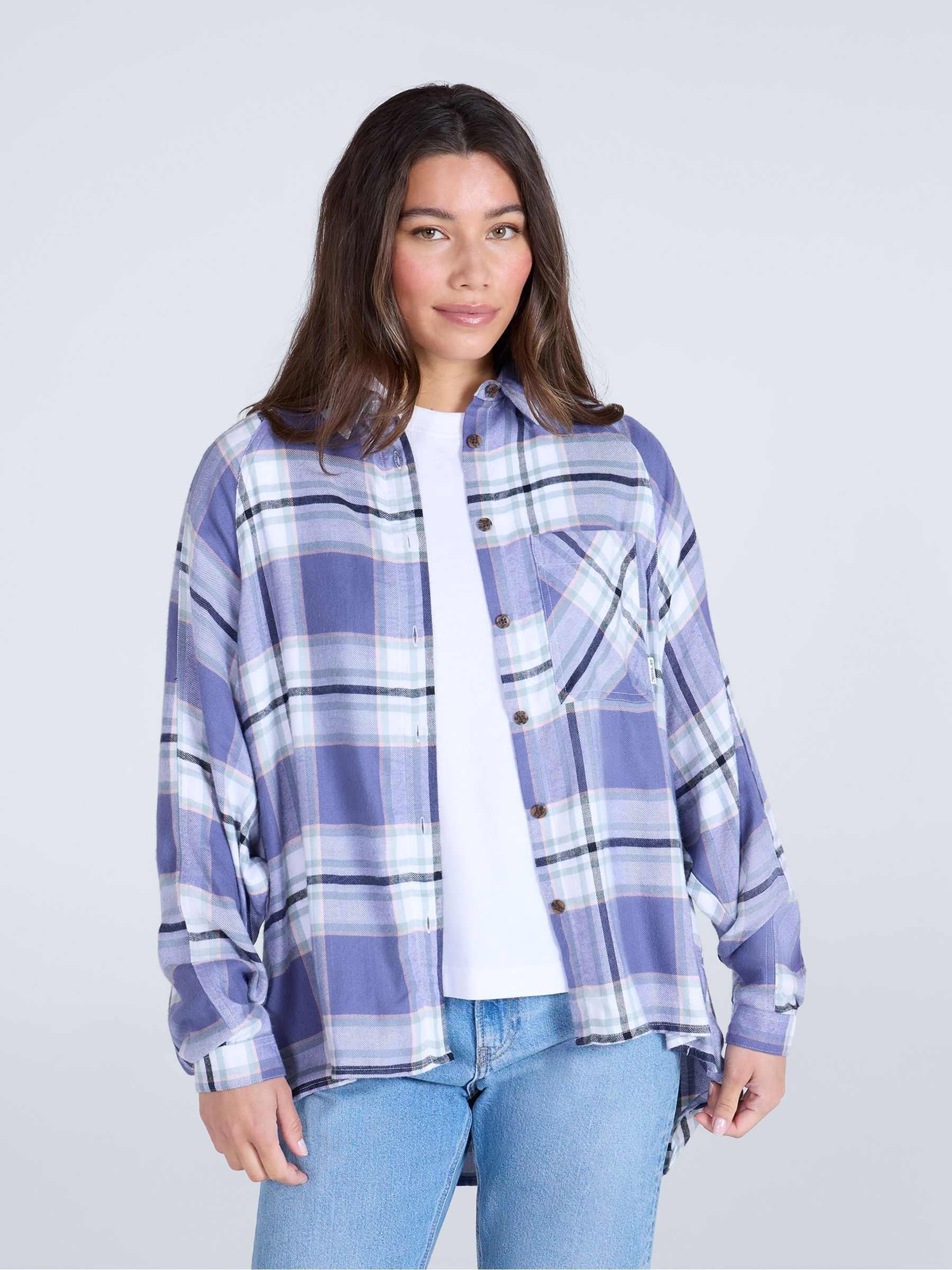 OFT　STOR Buy Фіолетовий - Animal Lottie Supersoft Batwing Shirt з сайту