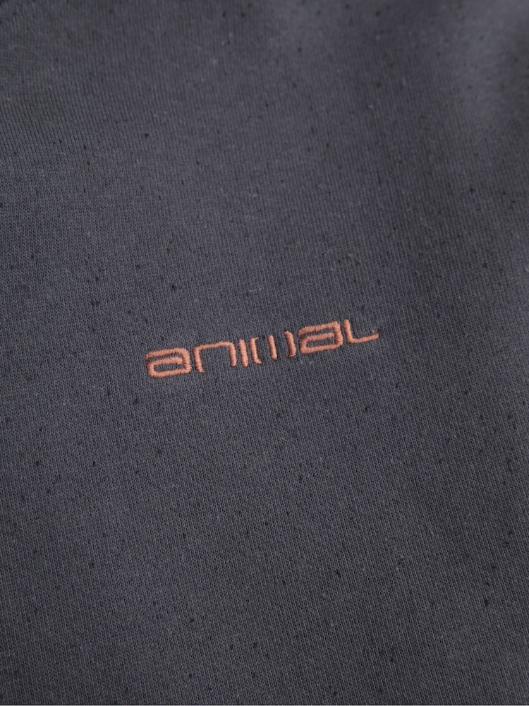 Animal Grey Nick Heavyweight Hoodie - Image 5 of 5 Animal Grey Nick Heavyweight Hoodie - Image 5 of 5