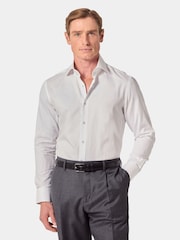 Camisa branca Hawes & Curtis Paisley - Imagem 1 de 4