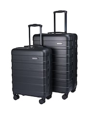 Cabin Max Black Anode Luggage Set Hold Check-in Case & Cabin Case 2 Piece - Image 1 of 4