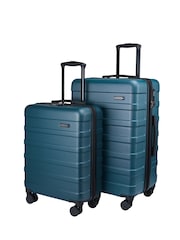 Cabin Max Blue Anode Luggage Set Hold Check-in Case & Cabin Case 2 Piece - Image 1 of 5