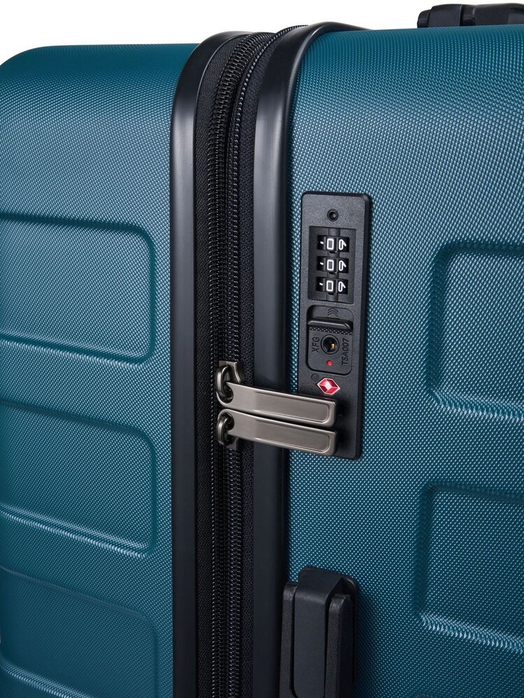 Cabin Max Blue Anode Luggage Set Hold Check-in Case & Cabin Case 2 Piece - Image 5 of 5 Cabin Max Blue Anode Luggage Set Hold Check-in Case & Cabin Case 2 Piece - Image 5 of 5