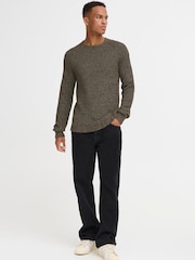 Blend Green Raglan Knitted Sweater - Image 3 of 5