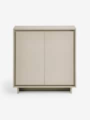 MADE.COM Natural Greige Wood Effect Kaci Tall Sideboard - Image 4 of 5