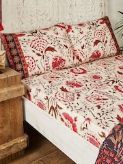 Joe Browns Cream Floral Bohemia Border Print Matching Bedding - Image 1 of 2