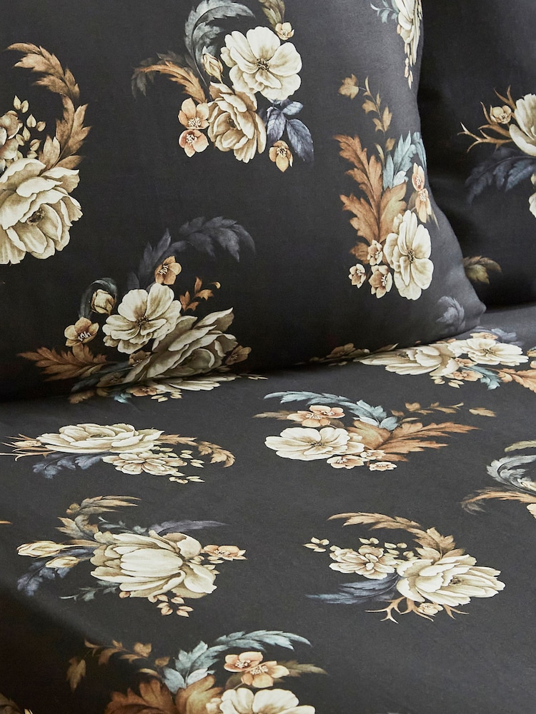 Joe Browns Black Midnight Bloom Matching Bedding - Image 3 of 3 Joe Browns Black Midnight Bloom Matching Bedding - Image 3 of 3