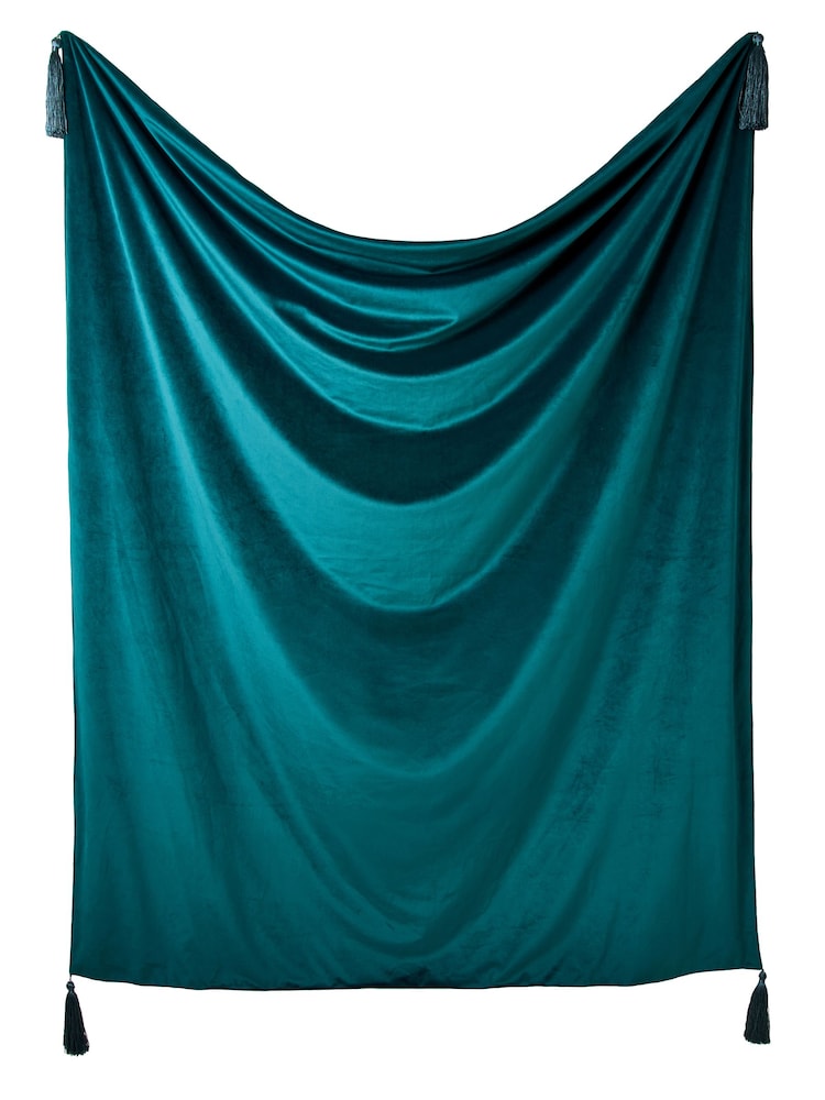 Joe Browns Green Forest Oasis Fleece Throw - Image 5 of 5 Joe Browns Green Forest Oasis Fleece Throw - Image 5 of 5
