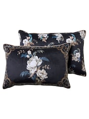 Joe Browns Black Midnight Bloom Boudoir Cushion - Image 5 of 6