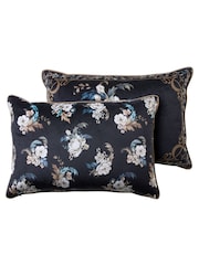 Joe Browns Black Midnight Bloom Boudoir Cushion - Image 6 of 6