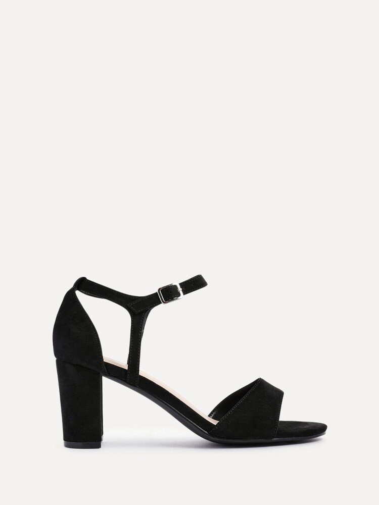 Linzi Black Abby Closed Back Block Heel Sandals - Image 2 of 5
