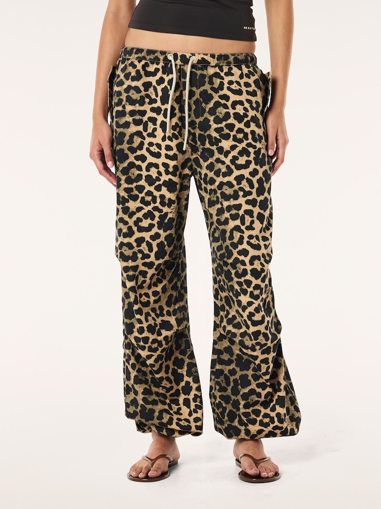 P.E Nation Animal Discovery Cotton Trousers - Image 2 of 5 P.E Nation Animal Discovery Cotton Trousers - Image 2 of 5