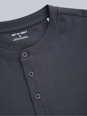 Animal Grey Noah  Henley Top - Image 3 of 5