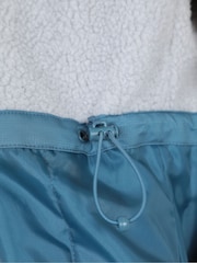 Mountain Warehouse Blue Lona  Borg Lined Longline Soft Shell Coat - Image 5 of 6