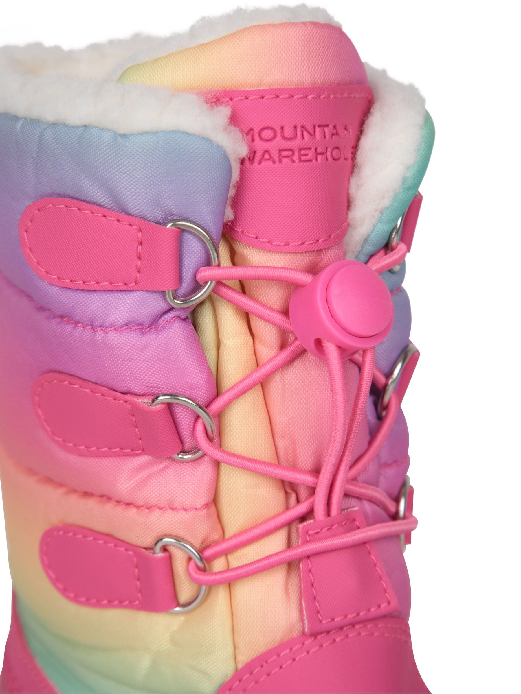 Buy Mountain Warehouse Pink Calgary Adaptive Snow Boots from Next USA