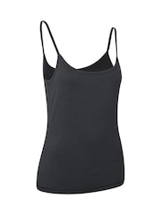 Mountain Warehouse Black Keep The Heat  Isotherm Cami Top - Image 2 of 5